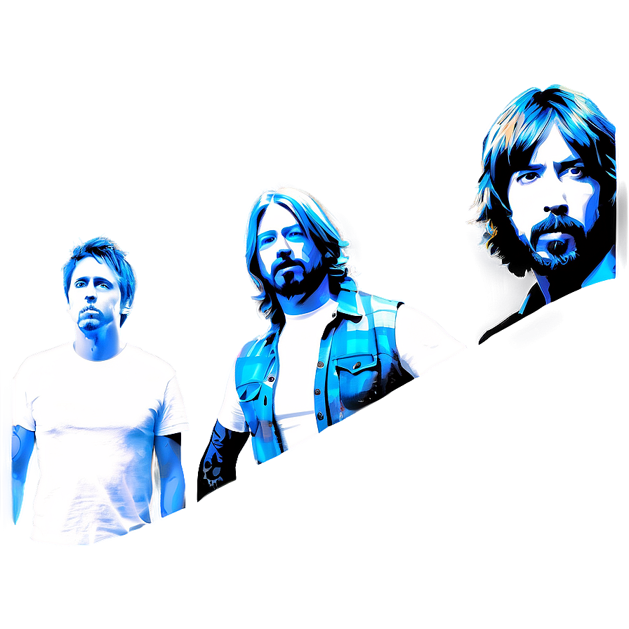 Foo Fighters Band Silhouette Png Qlr PNG