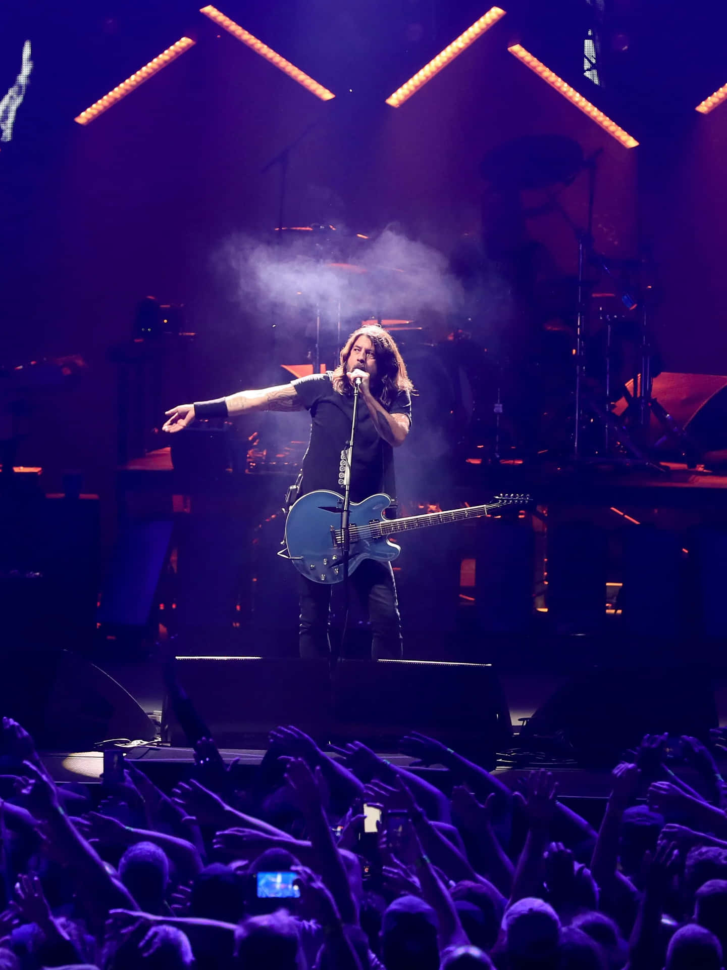 Foo Fighters Live Concert Performance Wallpaper