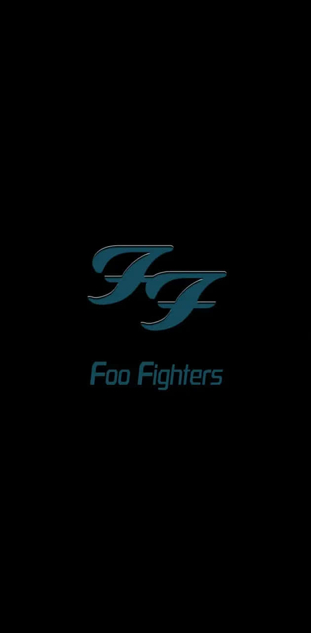 Foo Fighters Logo Black Background Wallpaper