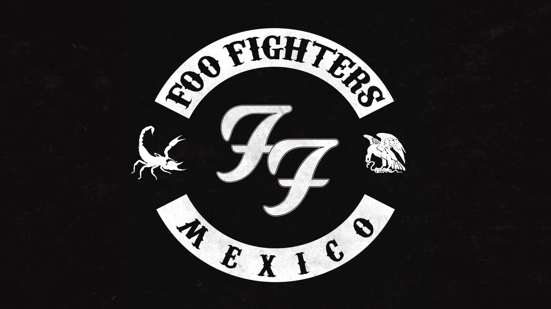 Foo Fighters Mexico Logo Wallpaper