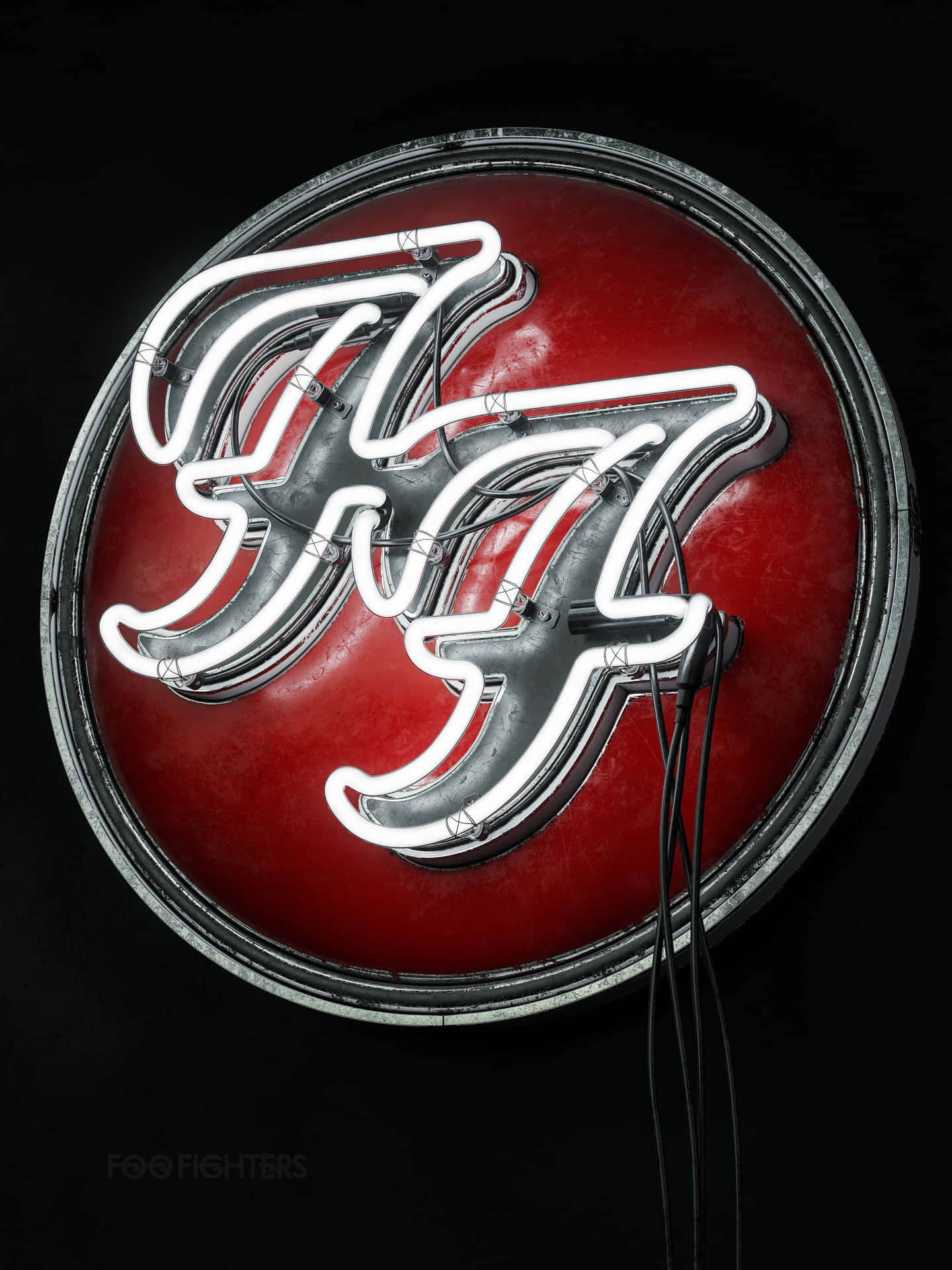 Foo Fighters Neon Logo Wallpaper