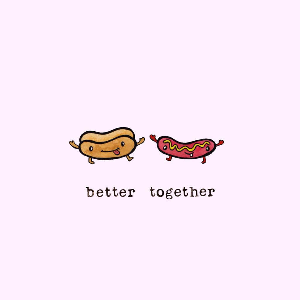 Celebrating friendship with food with the Food BFF. Wallpaper