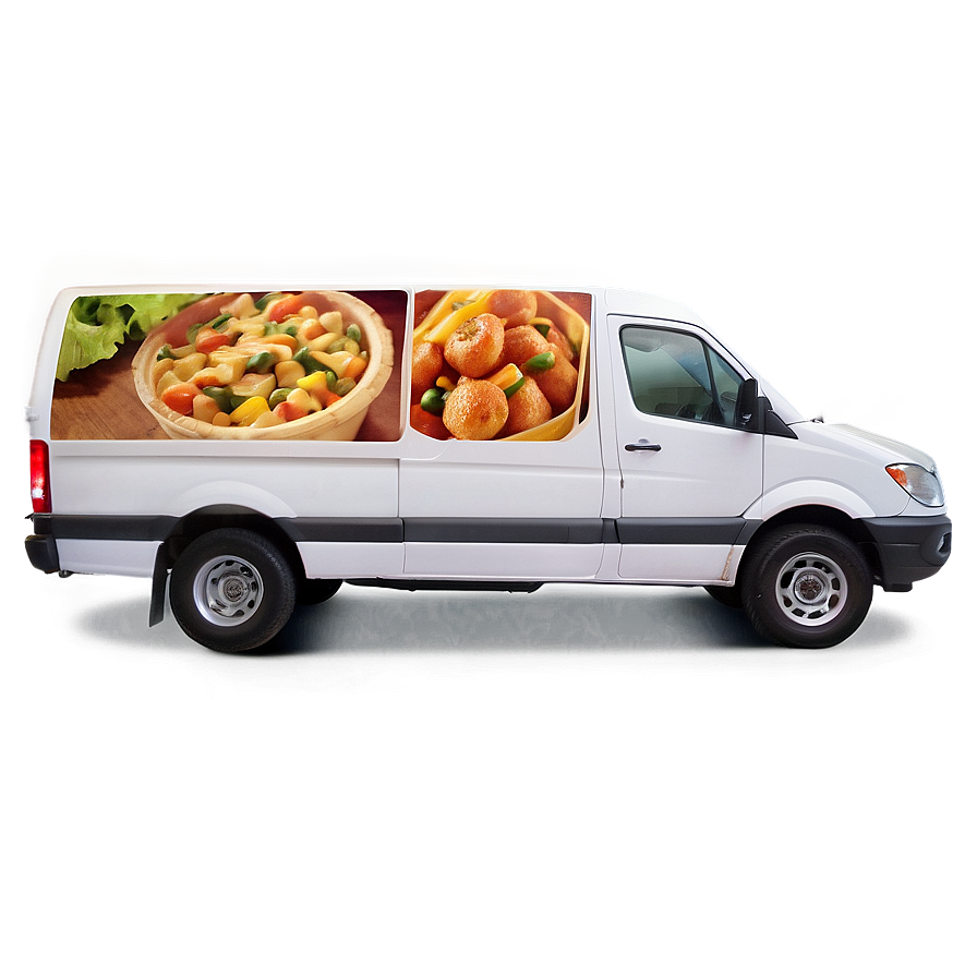 Food Delivery Van Png Bsp PNG