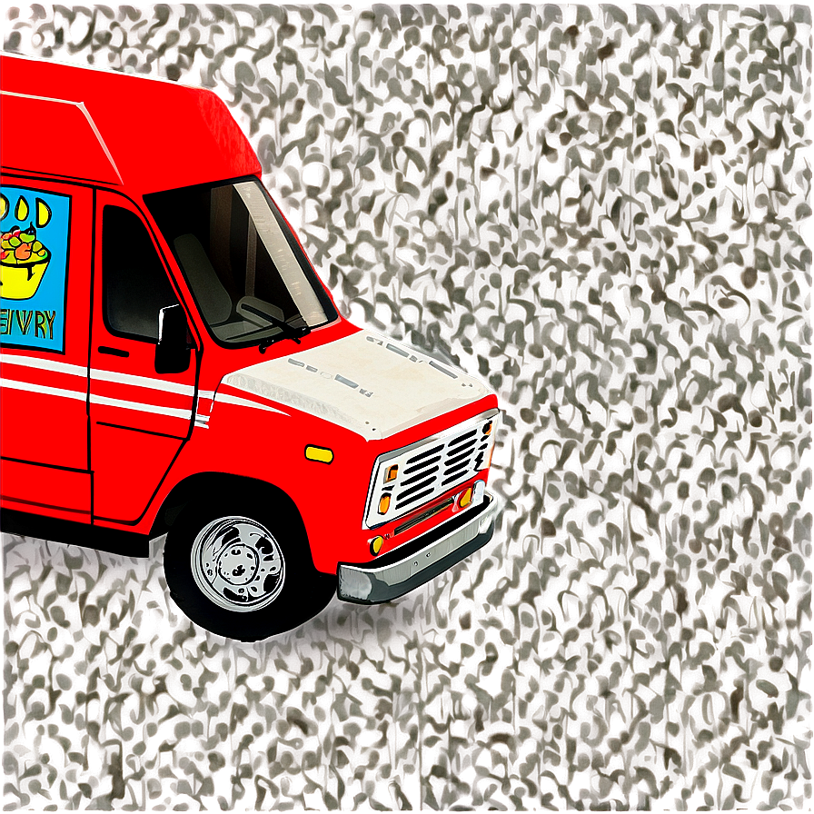 Food Delivery Van Png Peh9 PNG