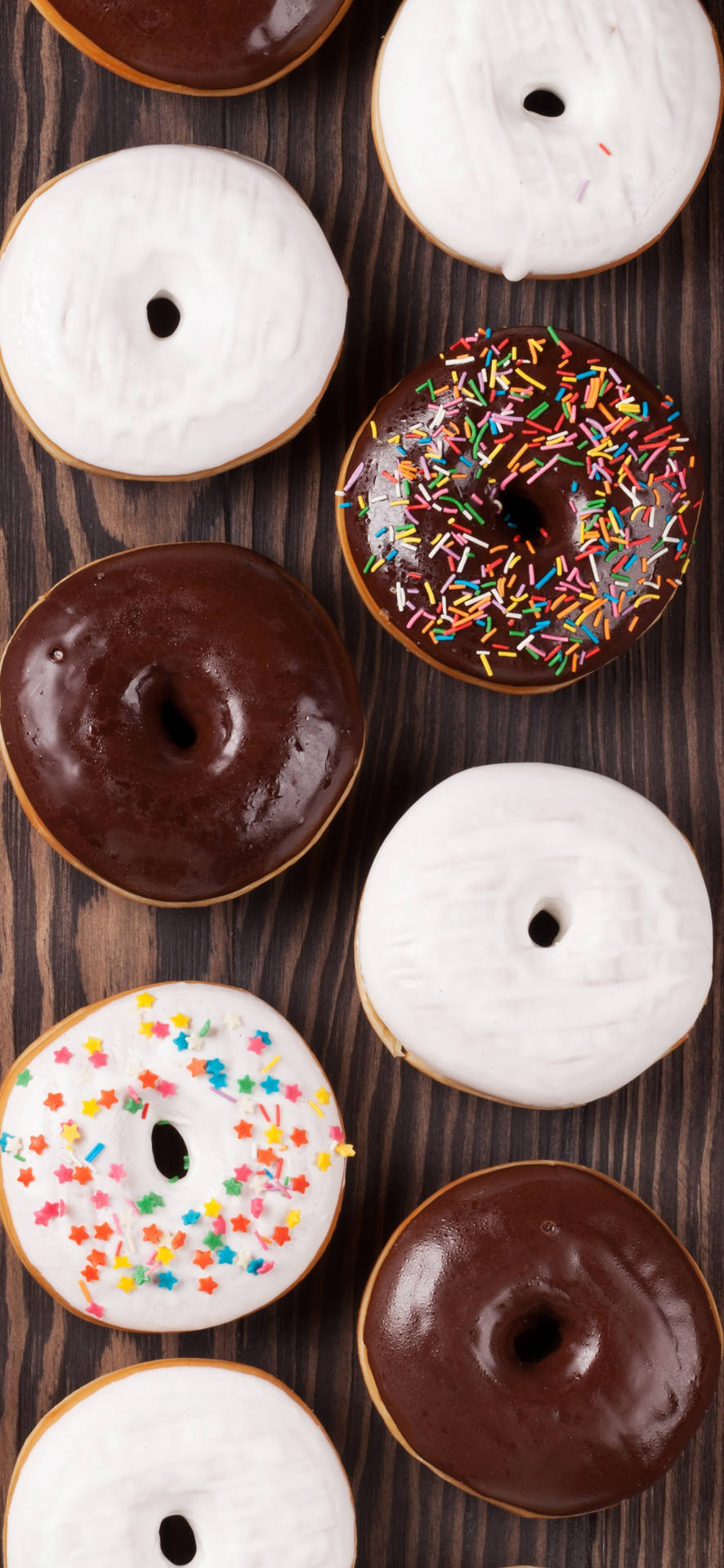 Food Doughnuts Iphone 13 Pro Background