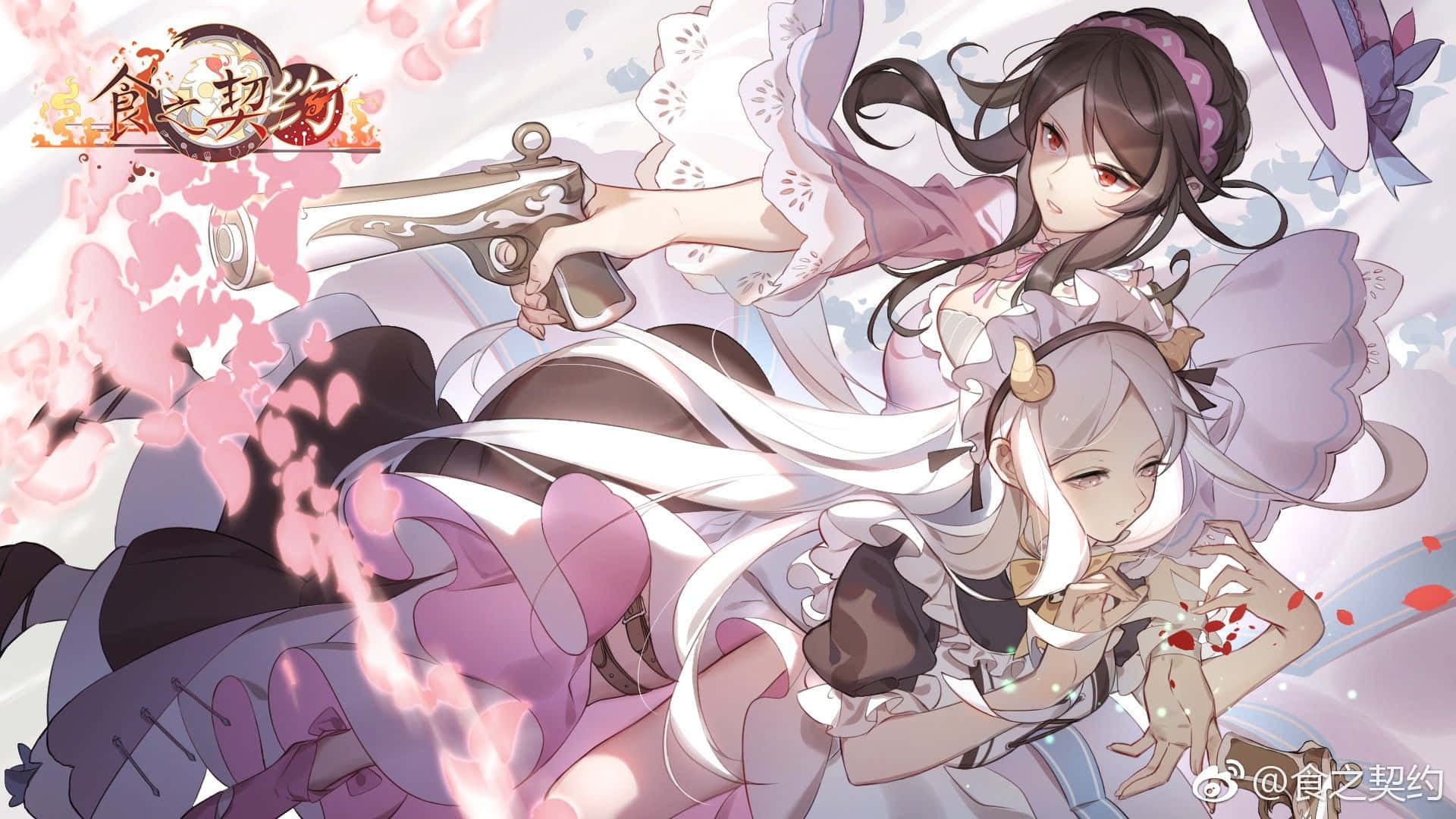 Food Fantasy Animated Characters Battle Wallpaper