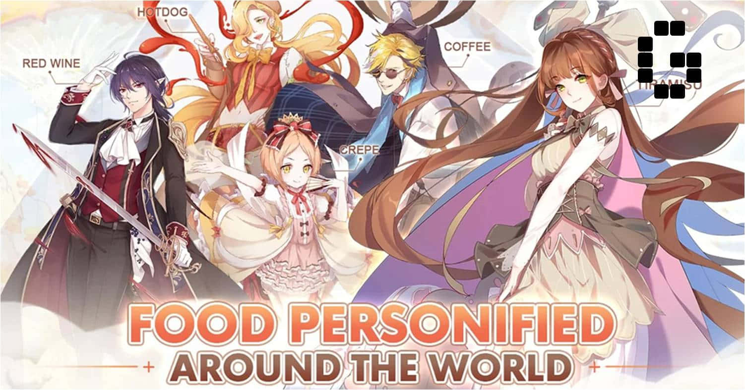 Food Fantasy Characters Personification Wallpaper