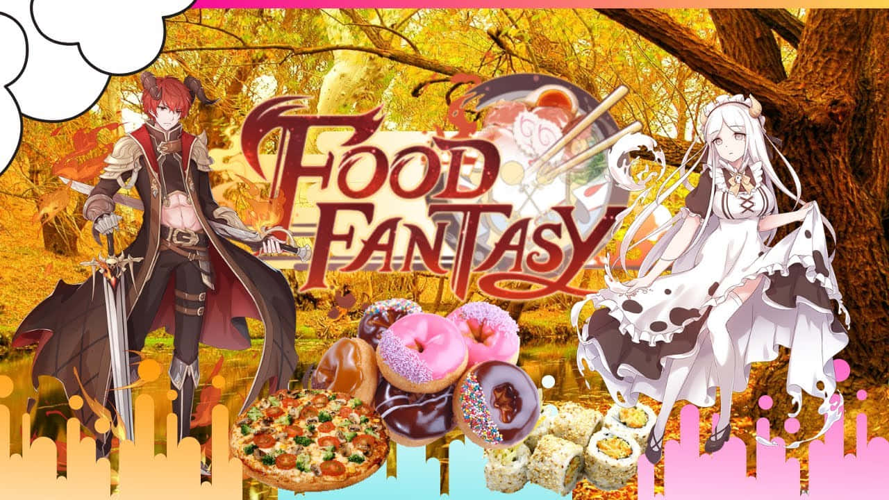 Food Fantasy Game Artwork Wallpaper