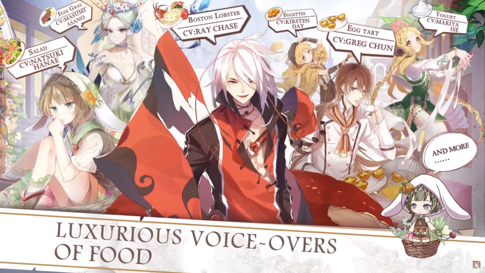 Food Fantasy Game Voice Over Promotion Wallpaper