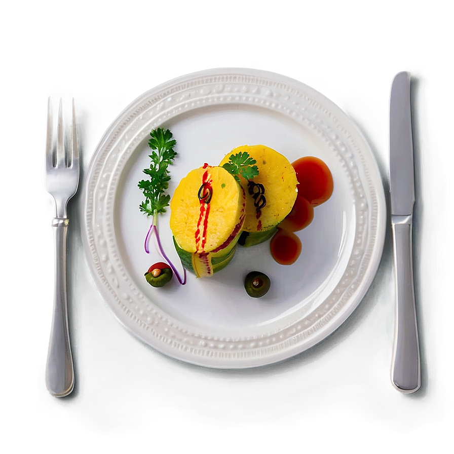 Food Plating And Presentation Png Whd3 PNG