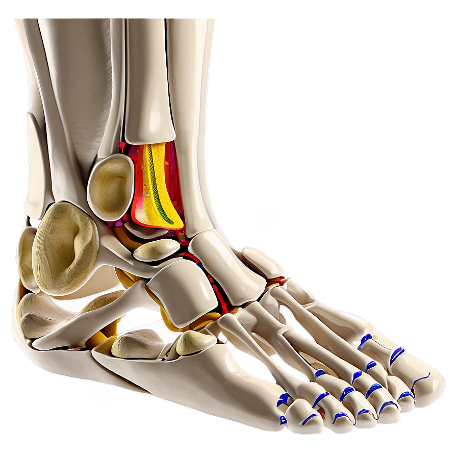 Foot And Ankle Bones Structure Png Lvm PNG