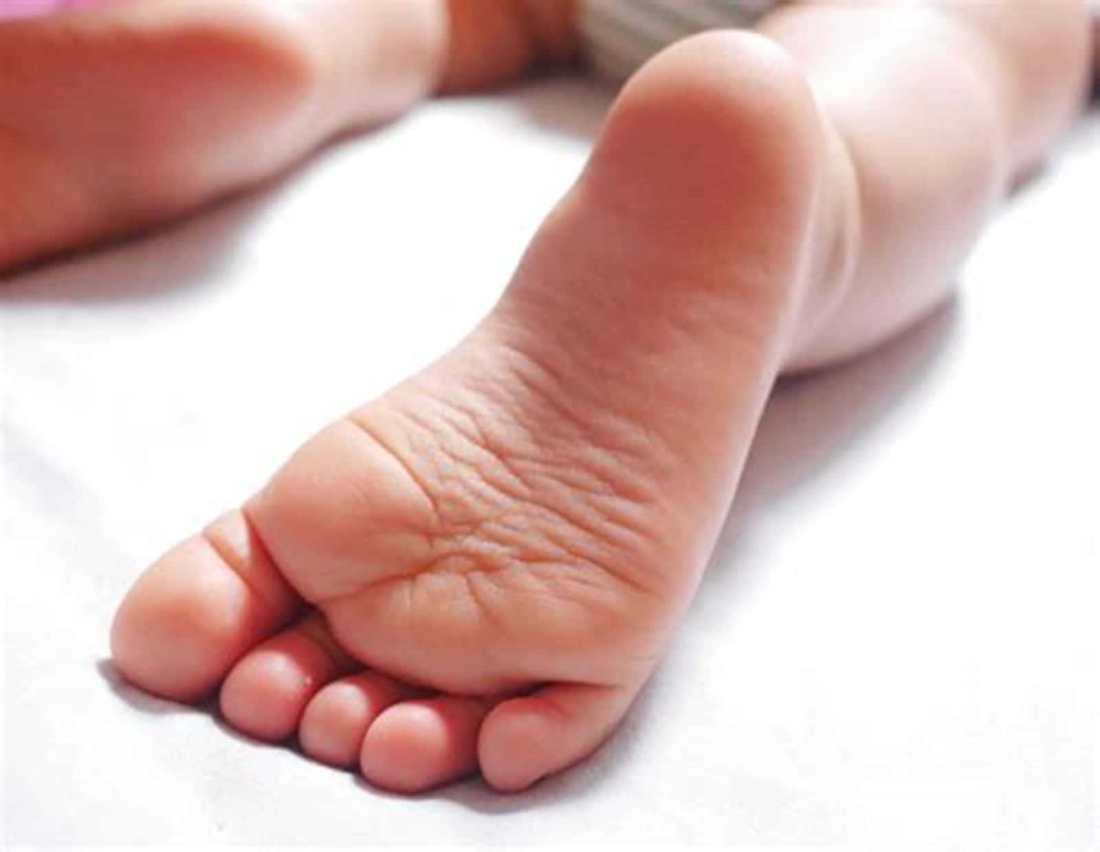 Serene Close-Up of Healthy Human Feet