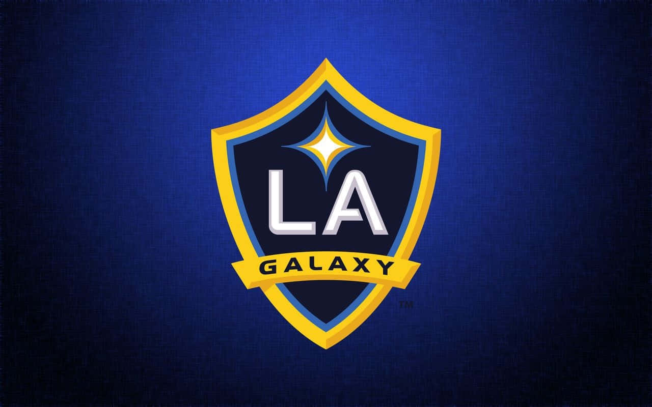 Fotbollsgalaxy Los Angeles Logotyp. Wallpaper