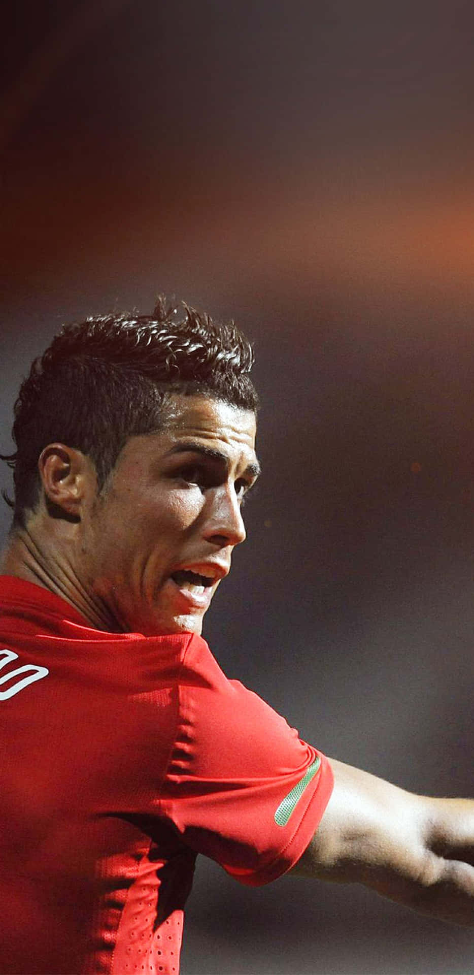 Fotbollgalaxy Cristiano Ronaldo. Wallpaper