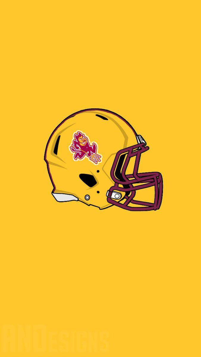 Football Helmet Arizona State University Wallpaper