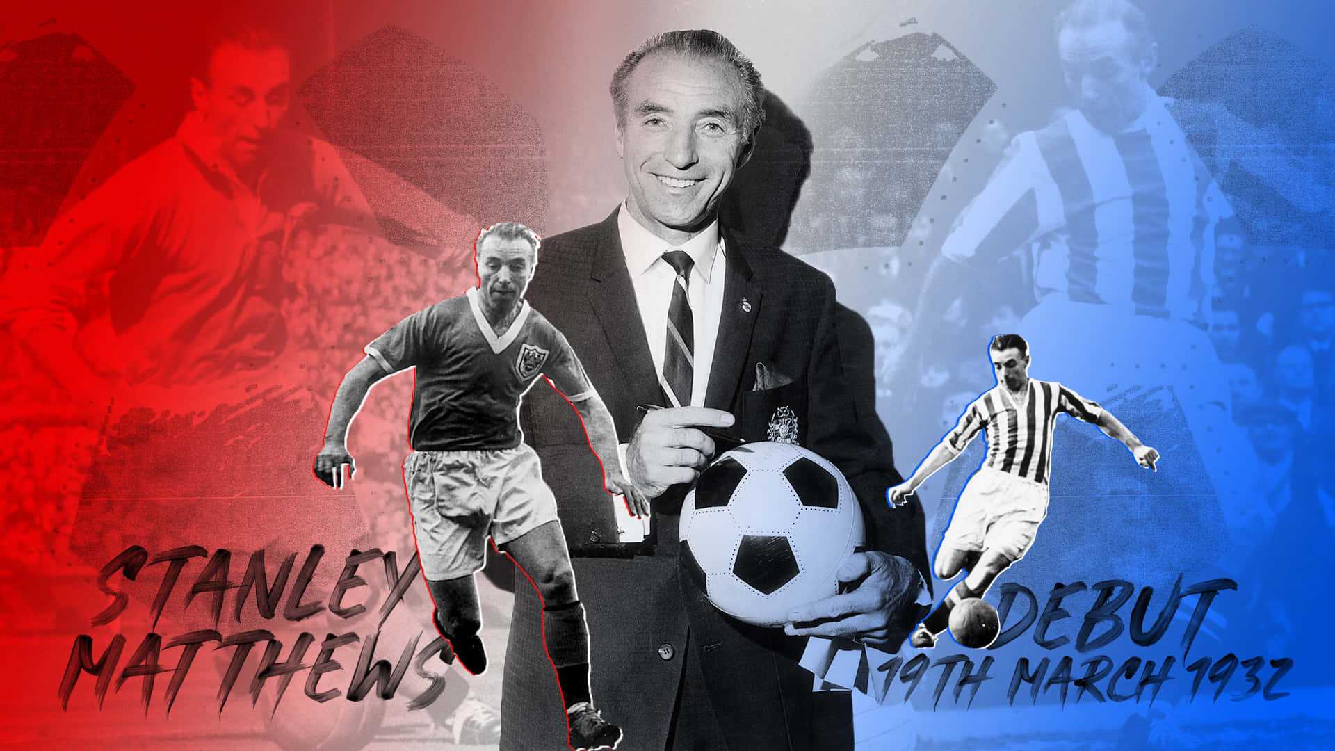 Football Icon Sir Stanley Matthews Wallpaper