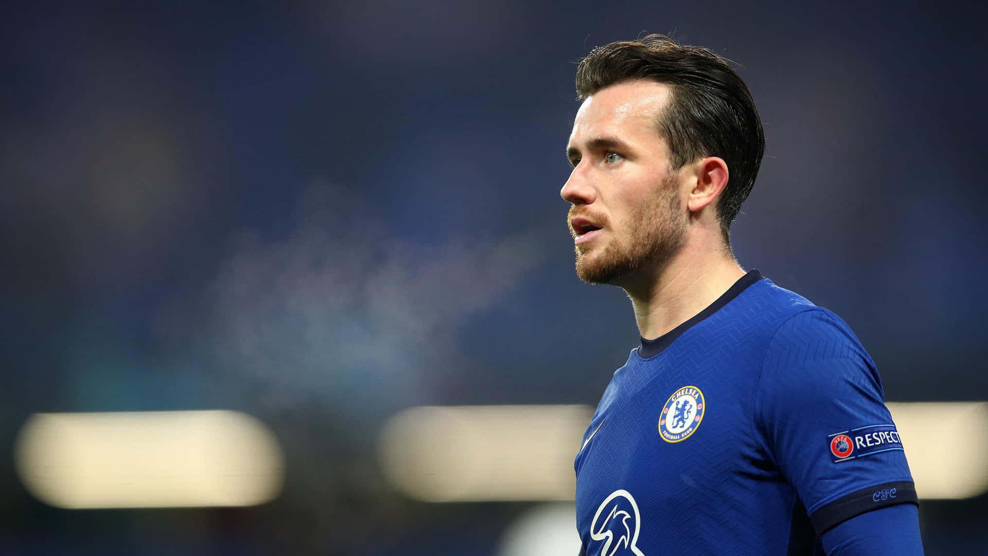 Football Player Ben Chilwell Side Profile Wallpaper