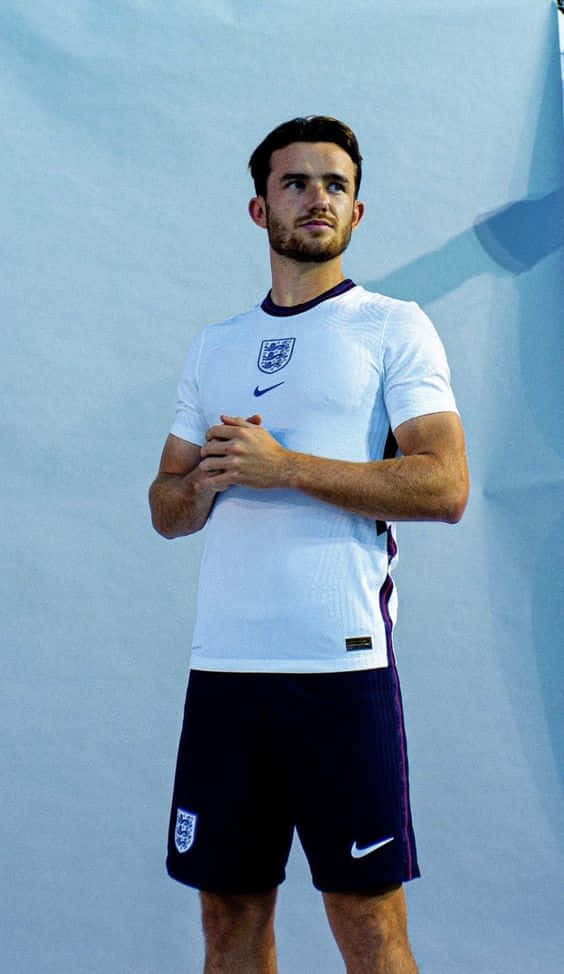 Football Player Ben Chilwell Standing Tall Wallpaper