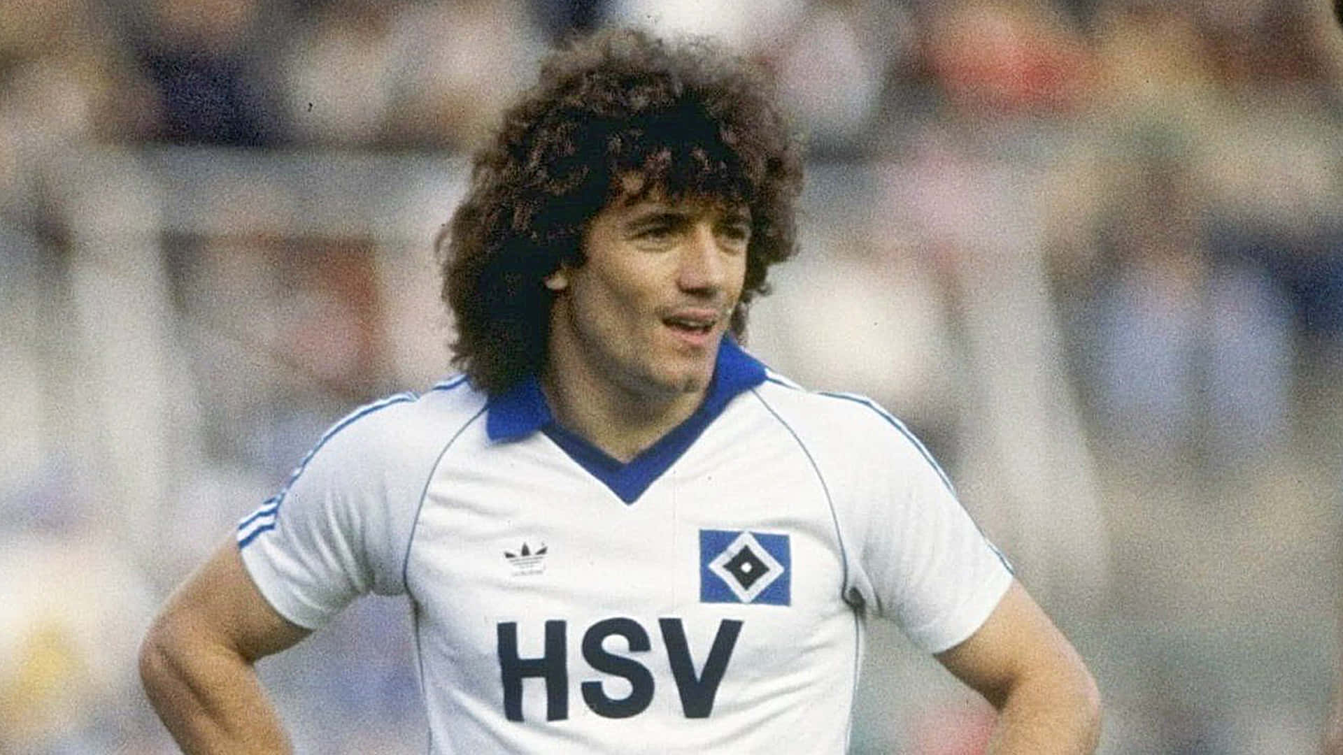 Fodboldspiller Kevin Keegan Hamburg SV 1974-1980 Wallpaper