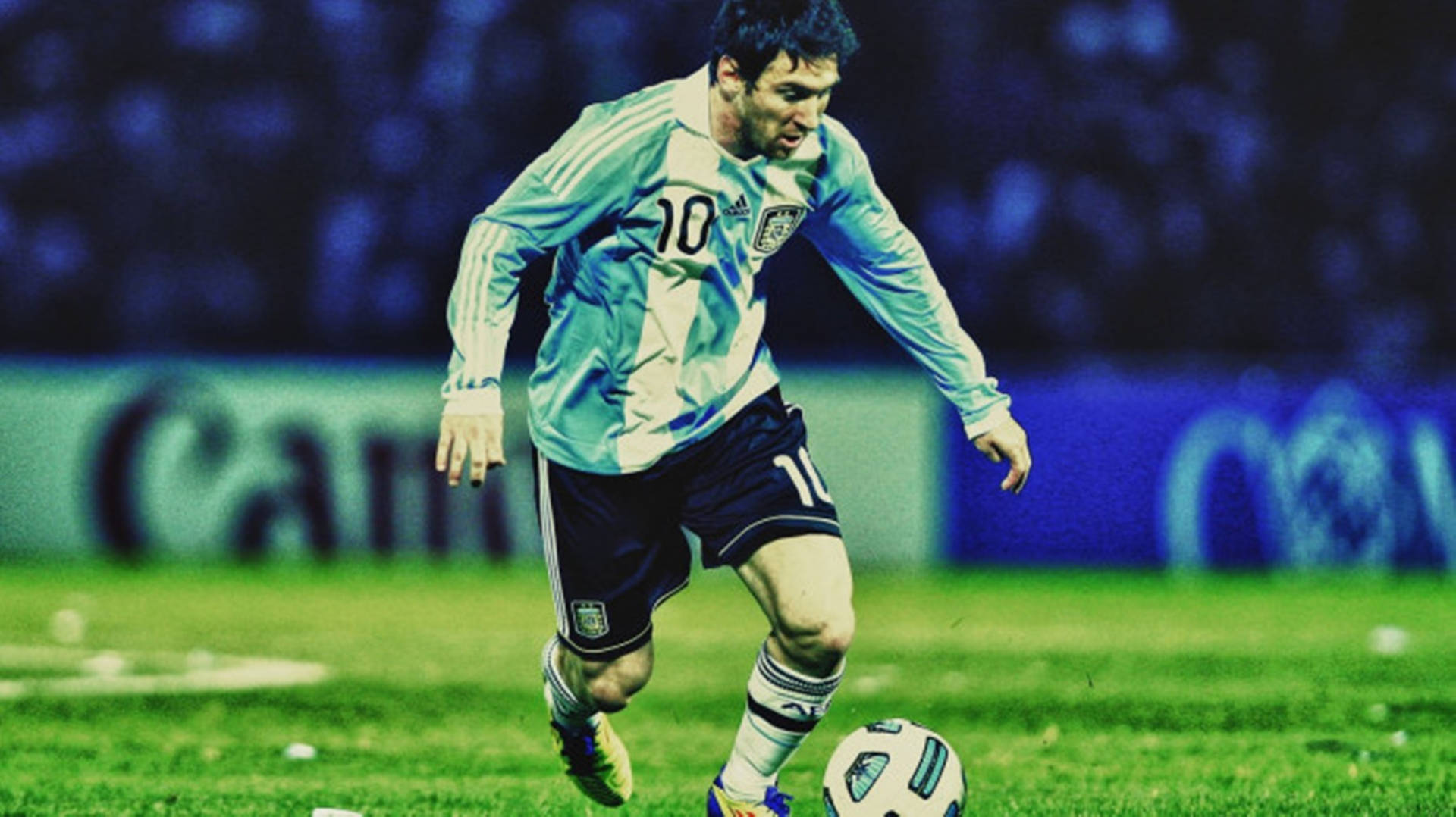 Football Player Messi Argentina Wallpaper