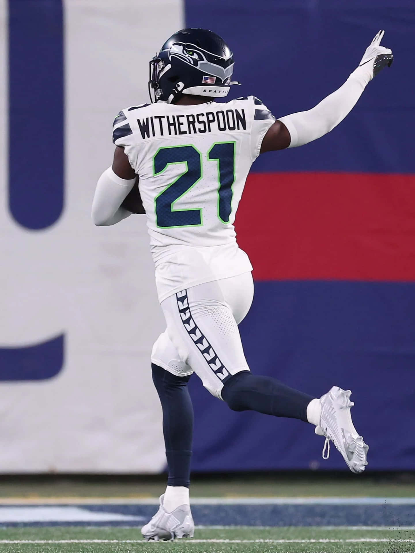 Football Player Witherspoon21 Celebration Wallpaper