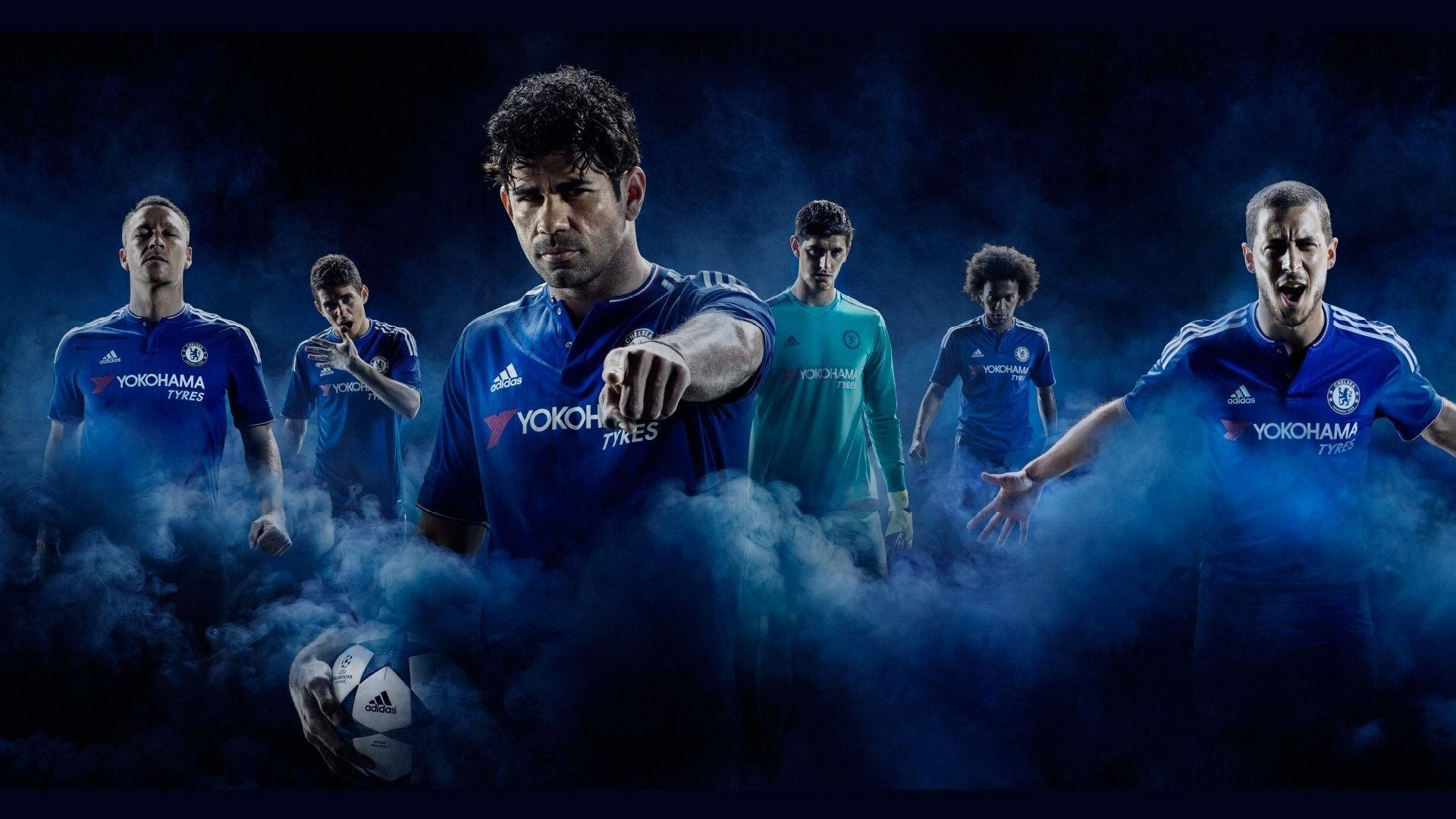 Download Football Players Hd Chelsea Fc Smoke Wallpaper 