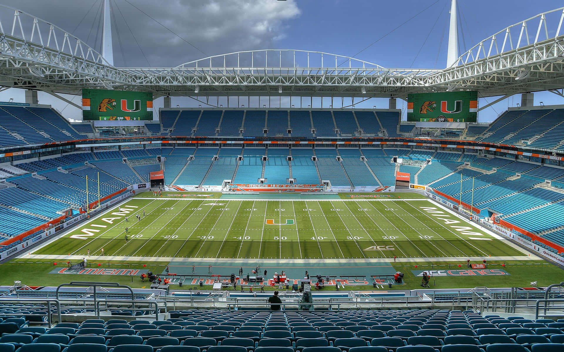 A Stadium With Seats