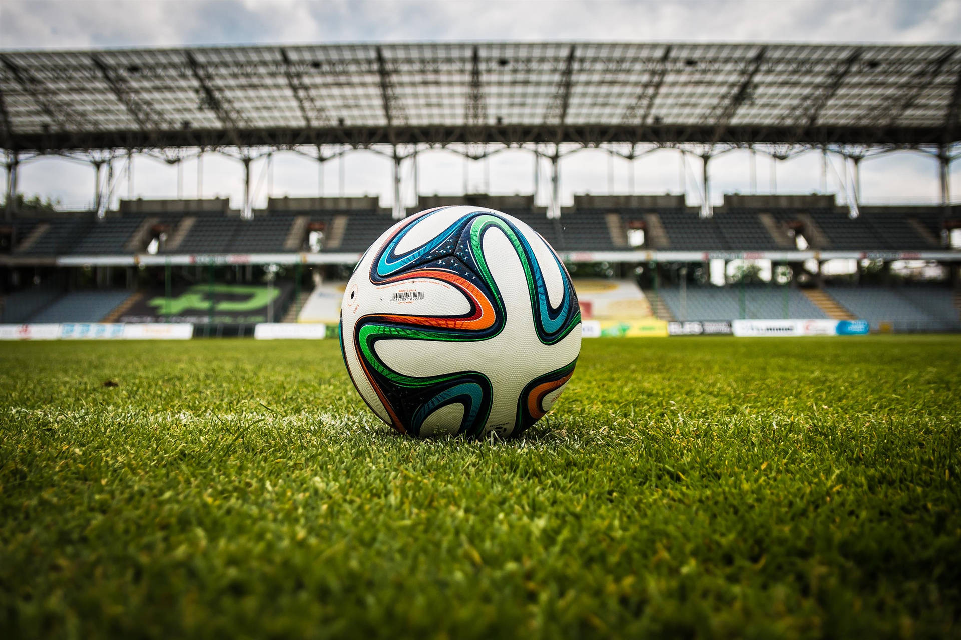 Football Stadium Soccer Ball Picture