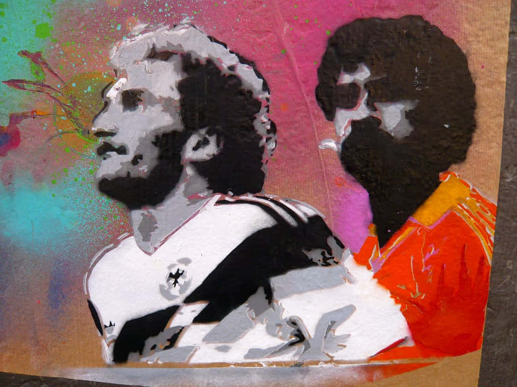 Football Stars Frank Rijkaard And Rudi Völler Wallpaper