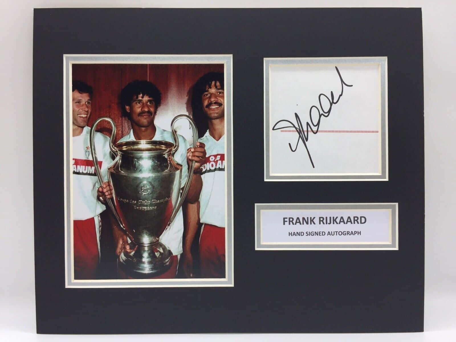 Fodboldspiller Frank Rijkaard Plakat Tapet Wallpaper