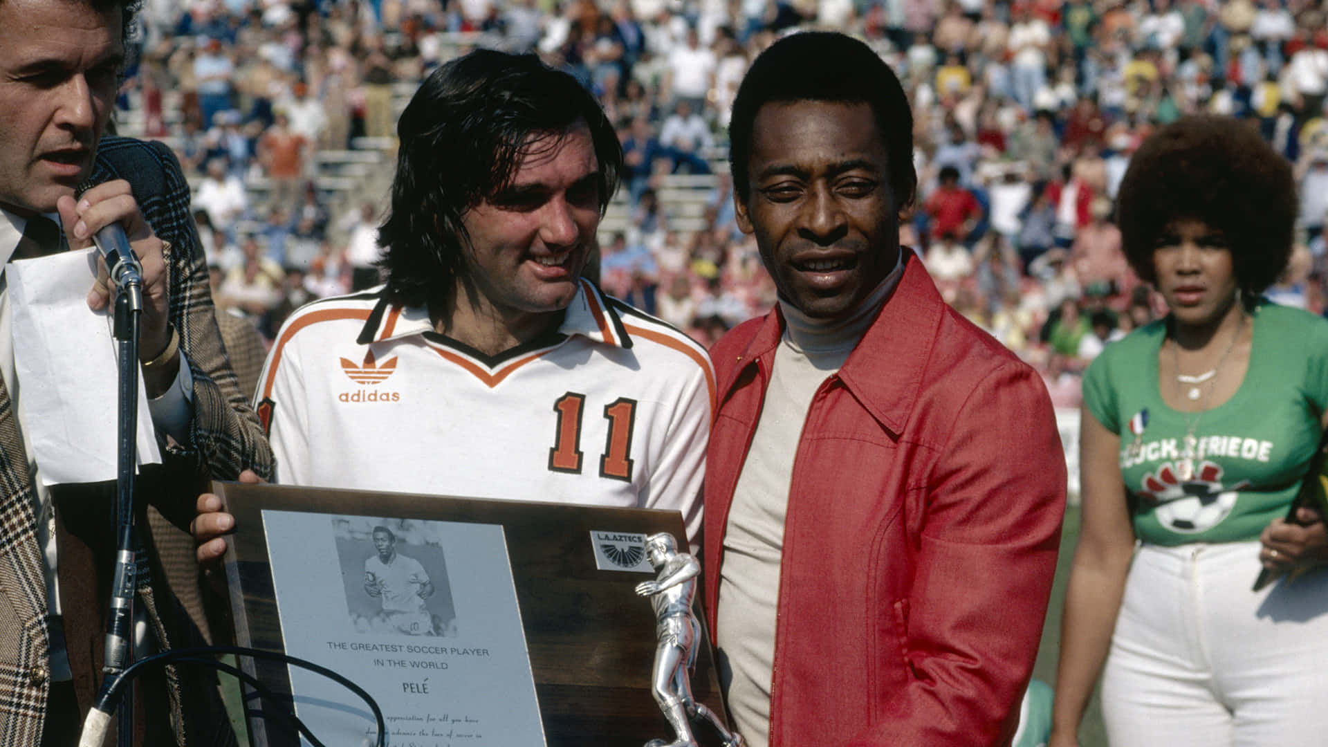 Footballer George Best And Pele Picture