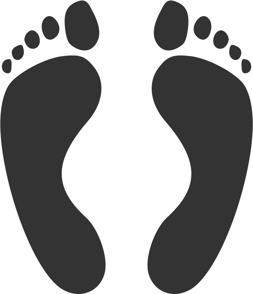 Footprint Icon Graphic PNG