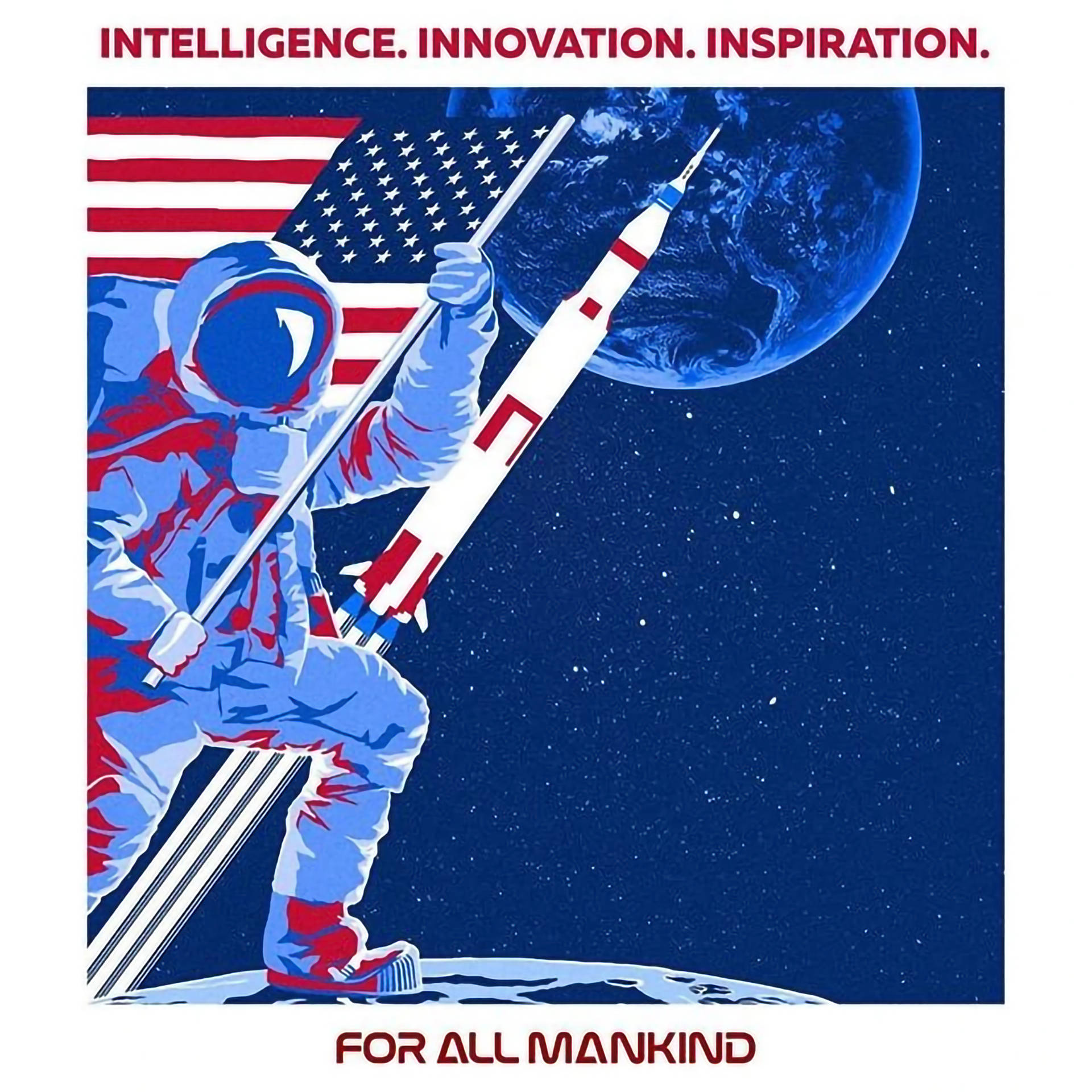 For All Mankind USA Fanart Wallpaper