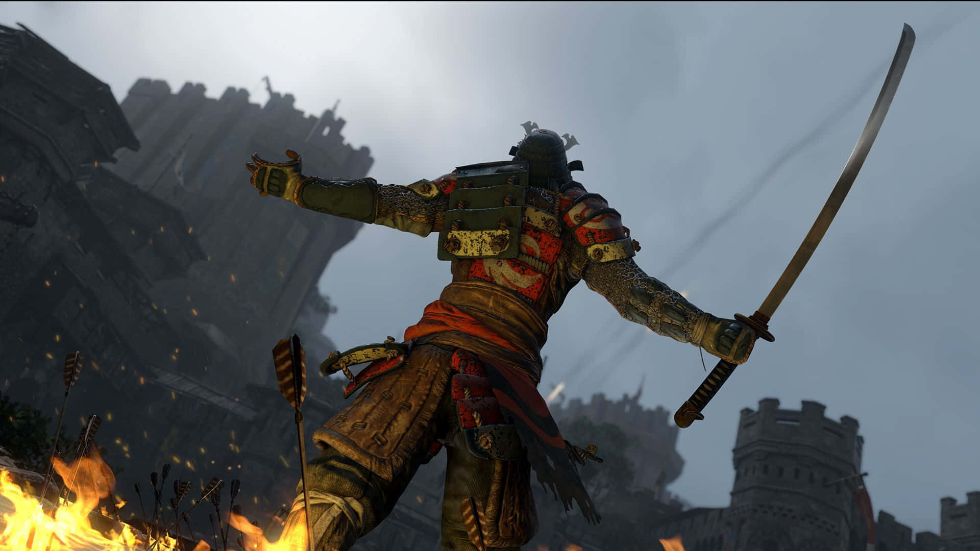 Knights and Samurai Clash in the World of For Honor