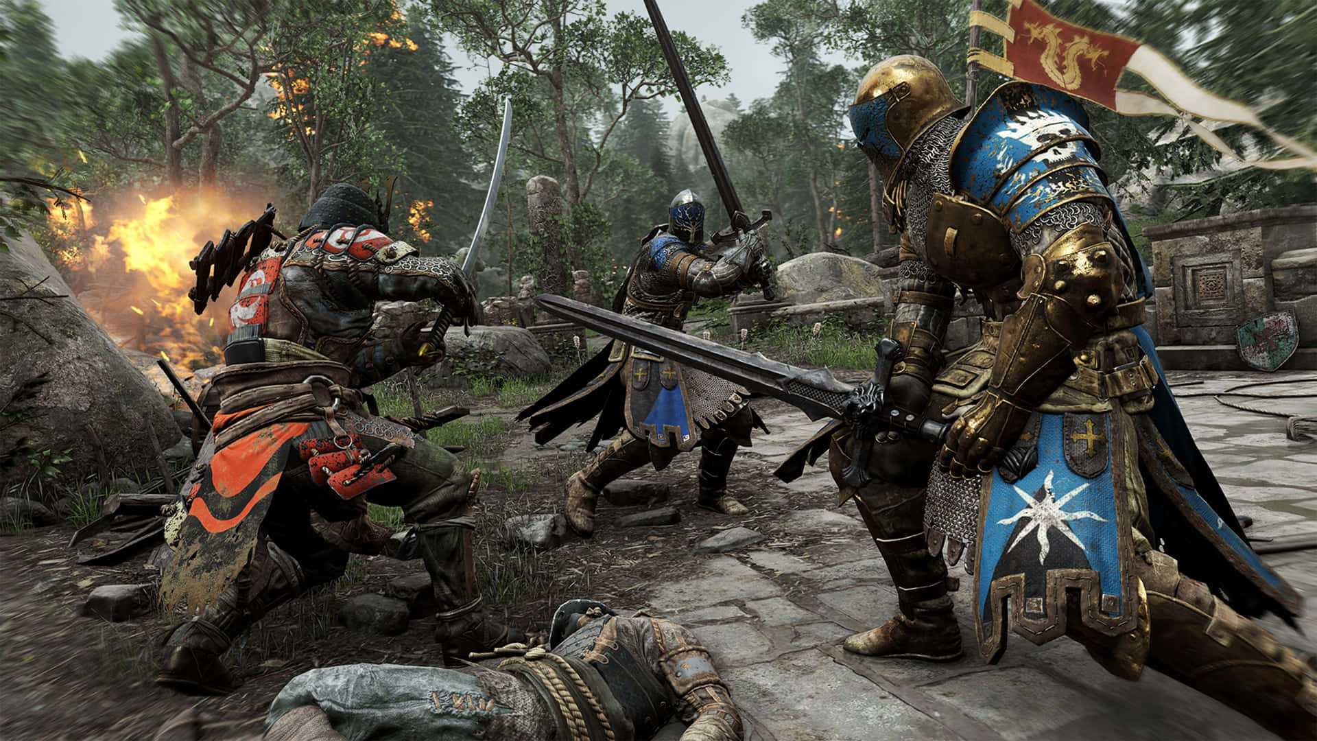For Honor 3840 X 2160 Background