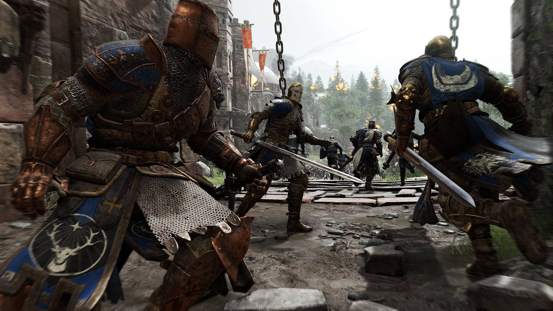 For Honor Conqueror Back Angle Snapshot Wallpaper