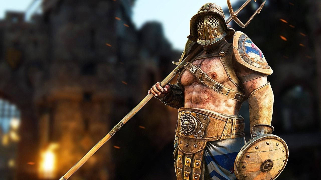 For Honor Game Gladiator In Castle Picture