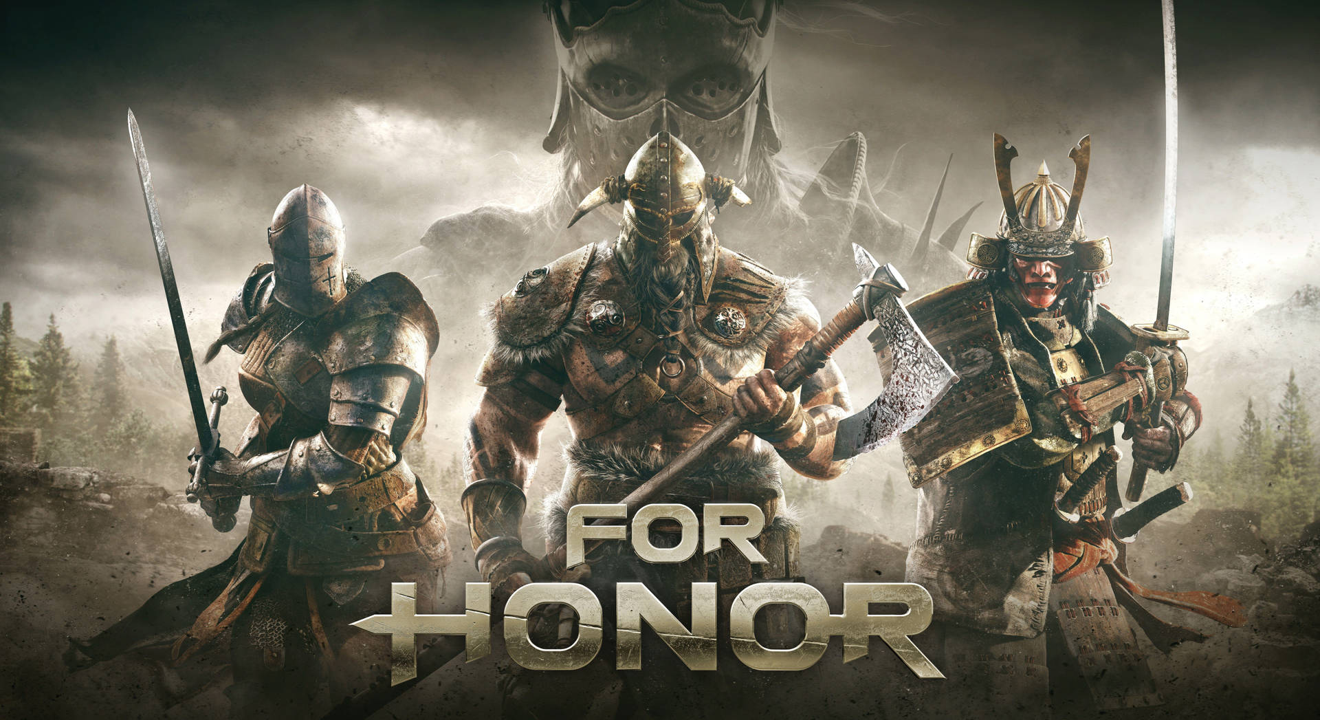 For Honor Game Three Factions With Weapons Picture