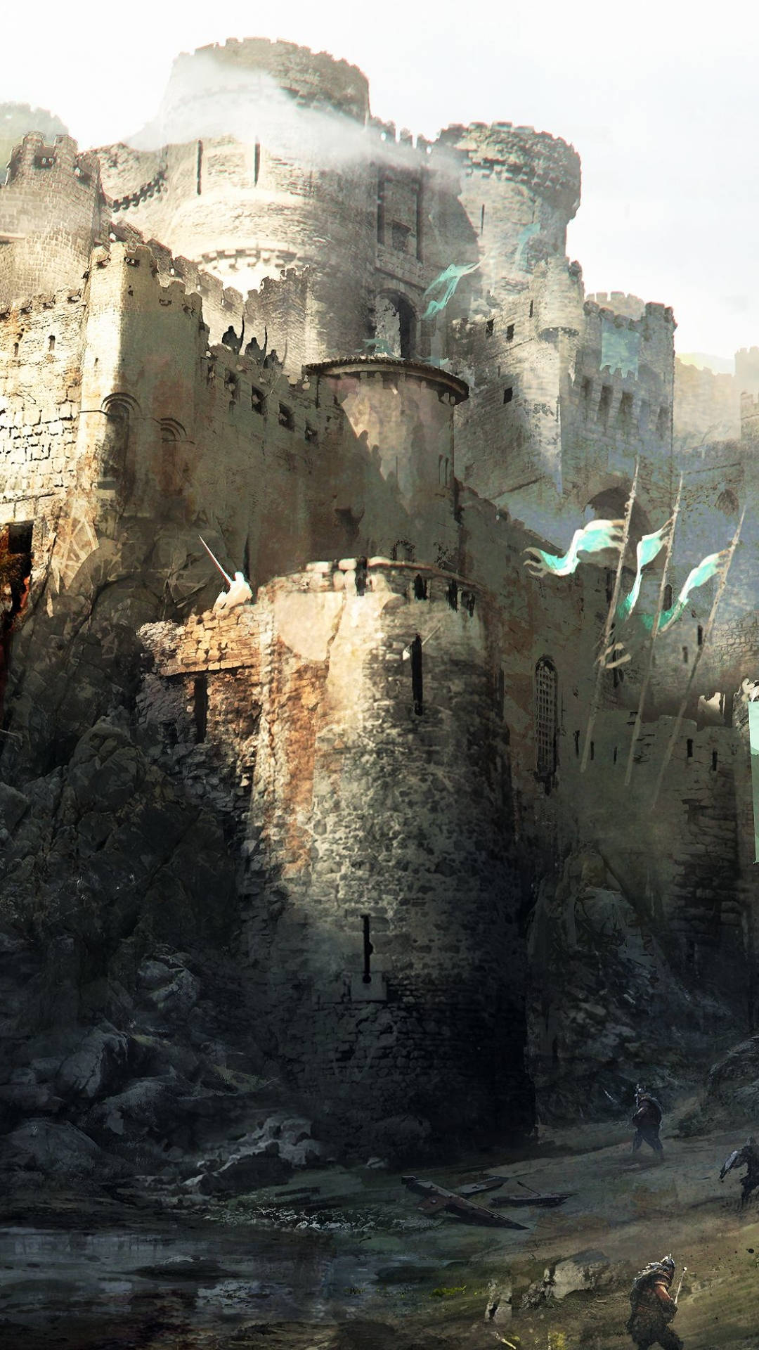 For Honor Phone Medieval Castle Background