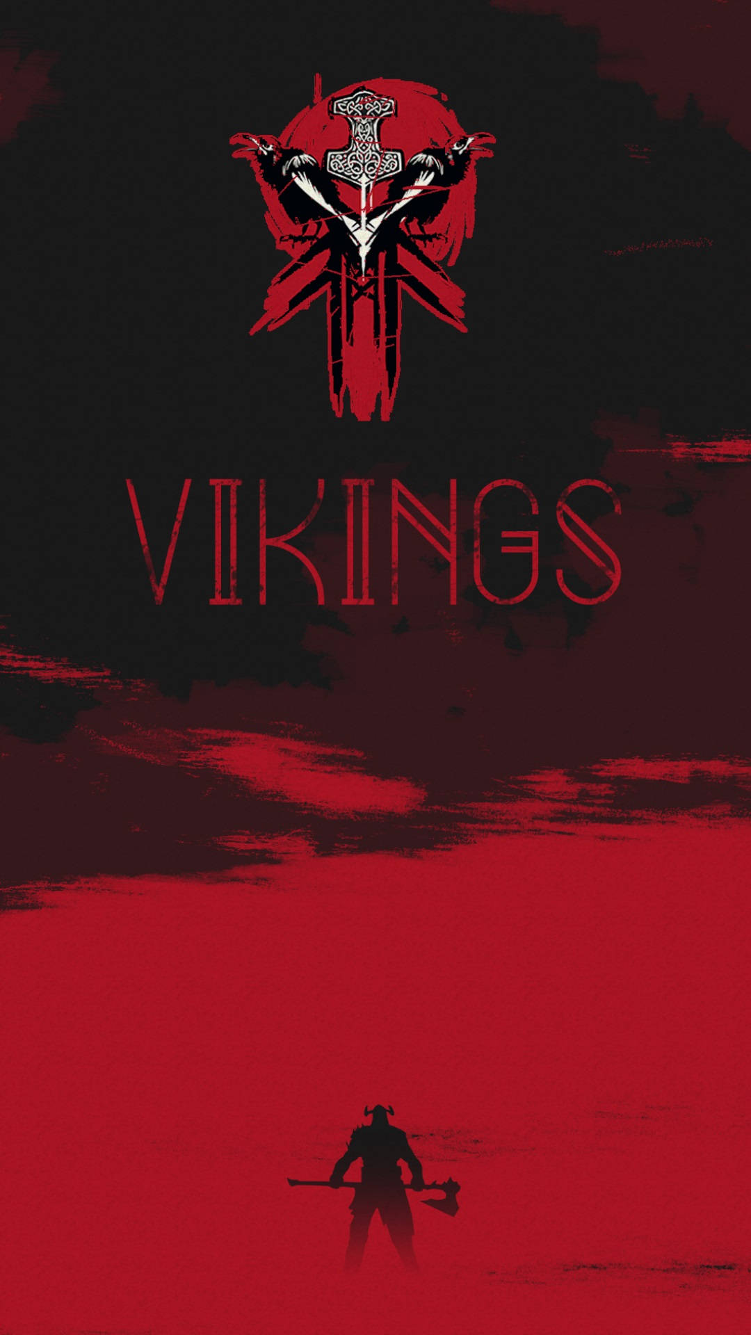 For Honor Phone Vikings Faction Logo Background