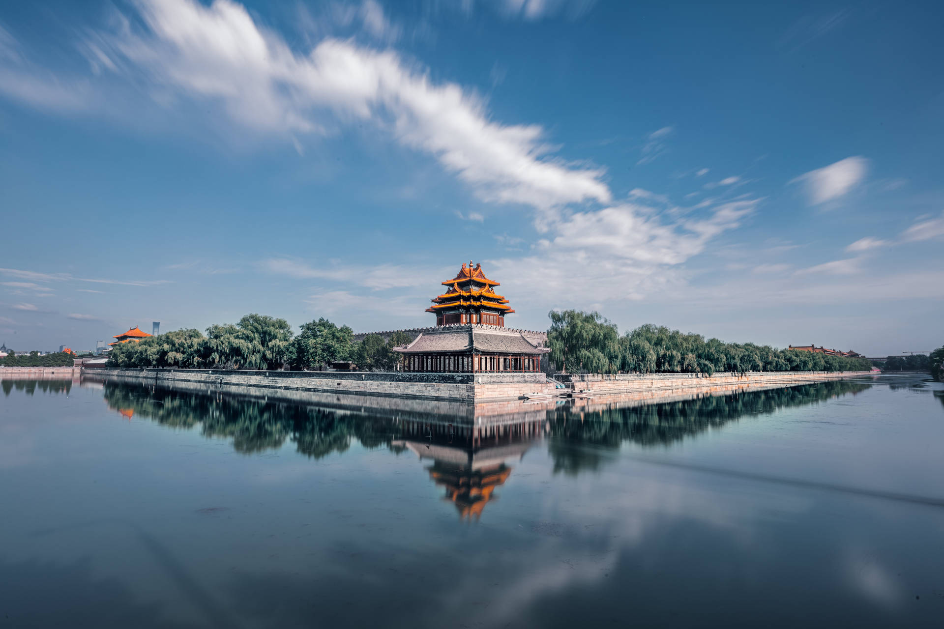 Forbidden City Palace Beautiful Sky Wallpaper