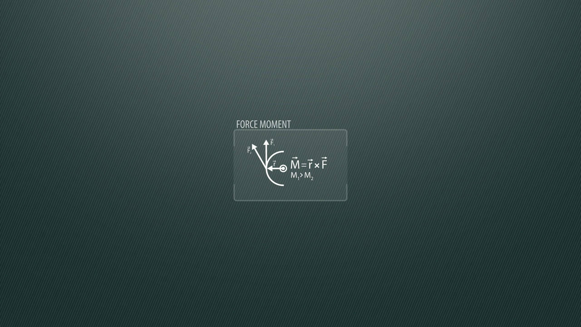 Force Moment Physics Equation