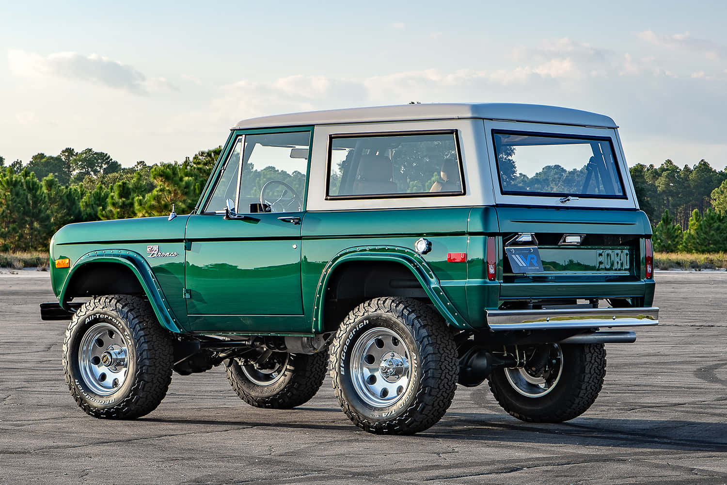 Ford Bronco sporting a rugged look