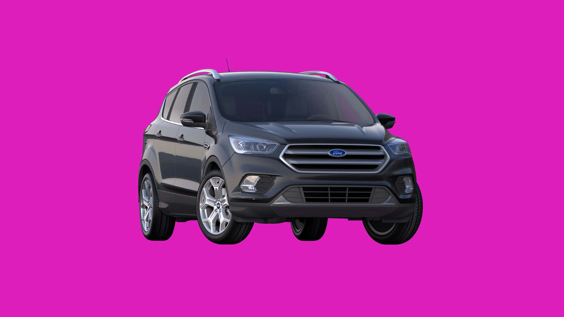 Stylish Ford Escape on the road Wallpaper
