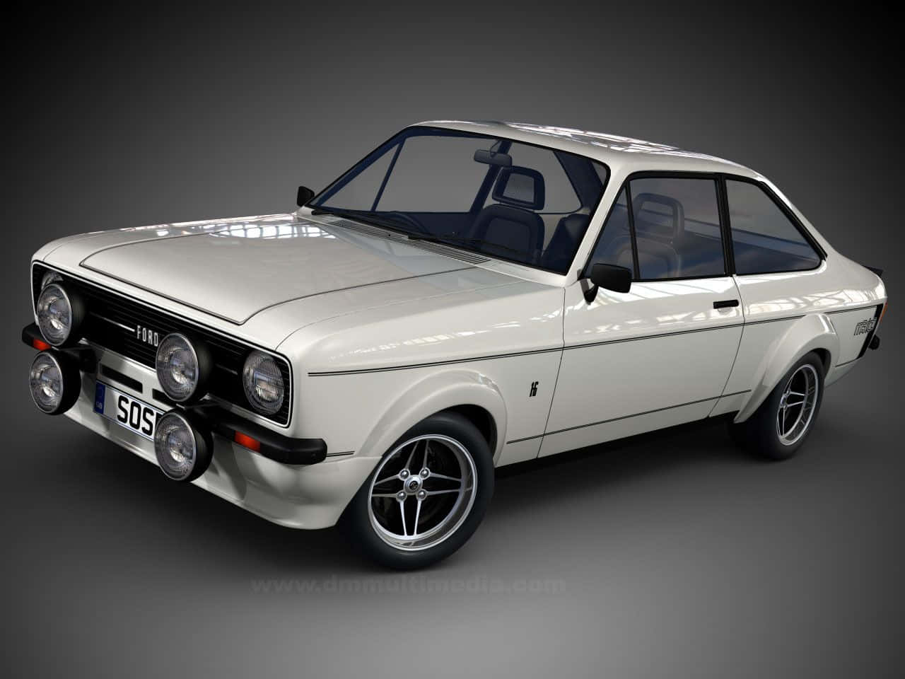 Classic Ford Escort: A Timeless Icon Wallpaper