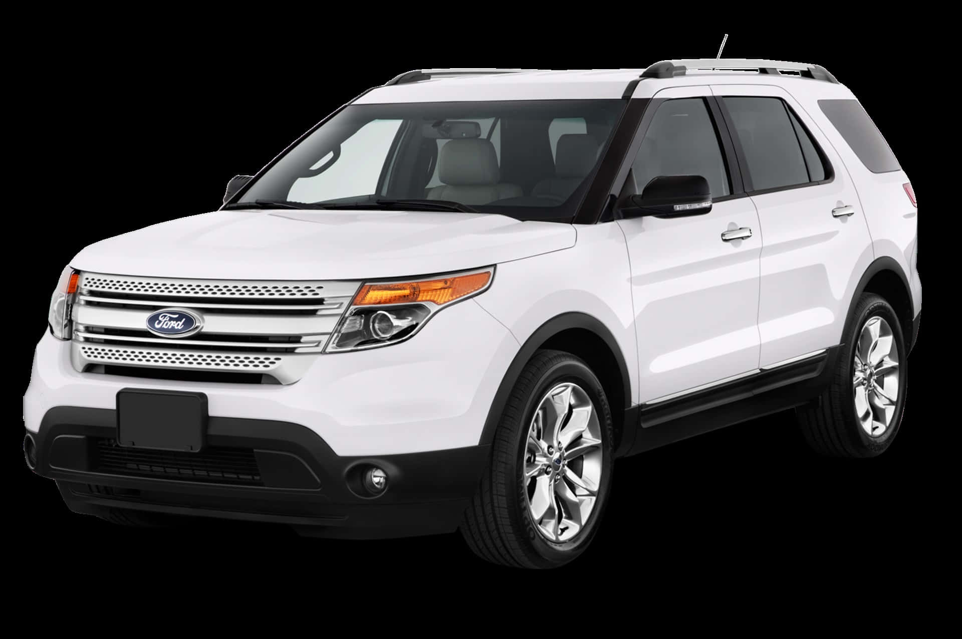 Stylish Ford Explorer Amidst Nature Wallpaper