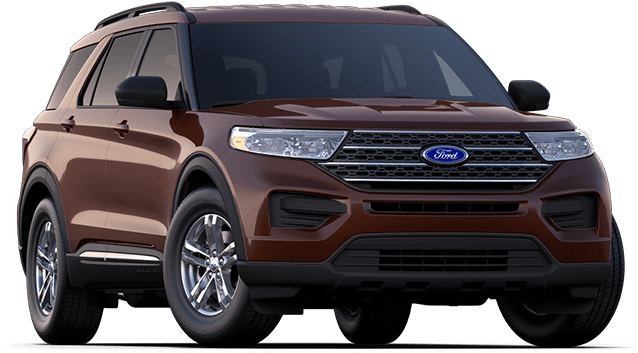 Ford Explorer Brown S U V2023 Model PNG