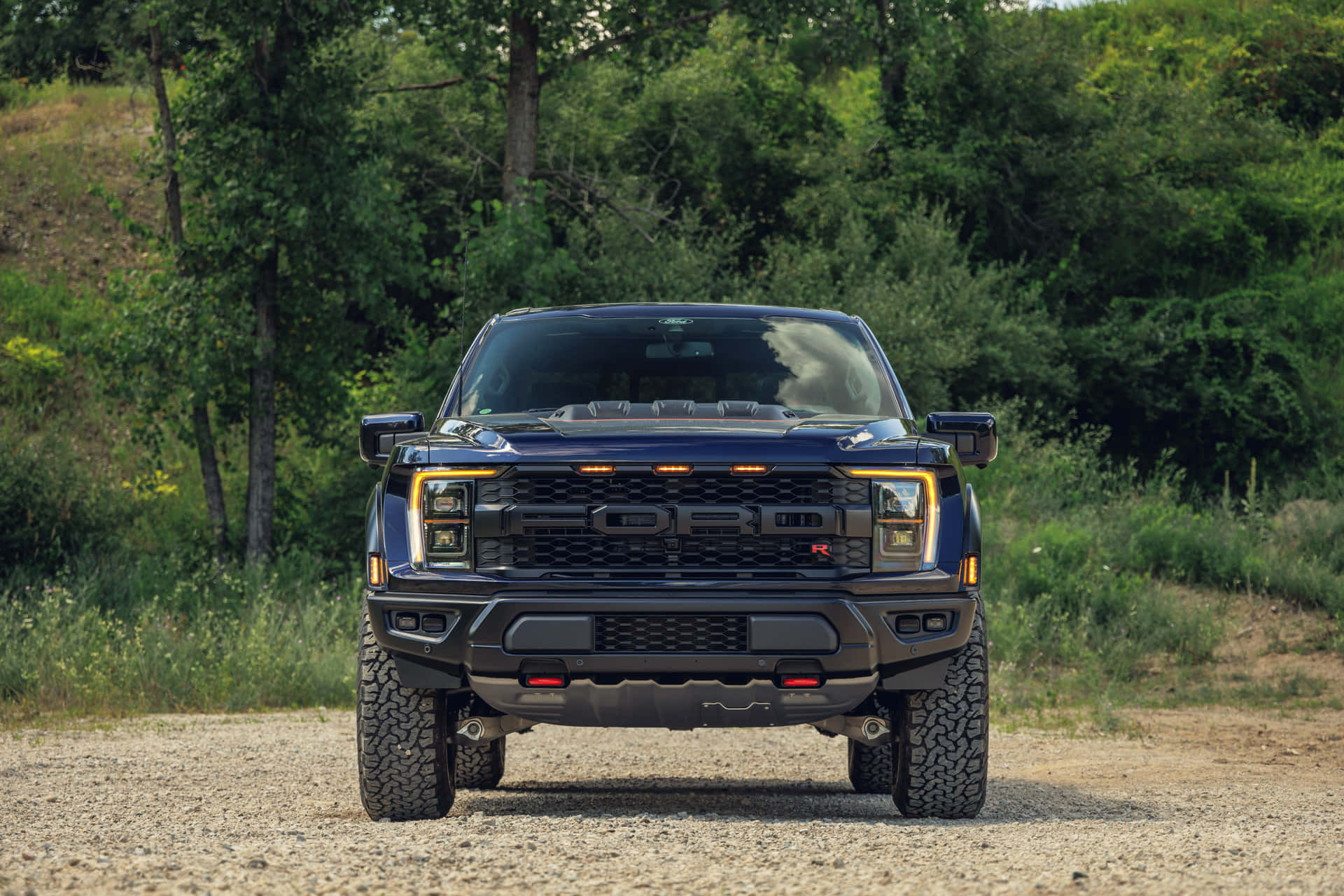 Ford F 150 Frontal View Wallpaper