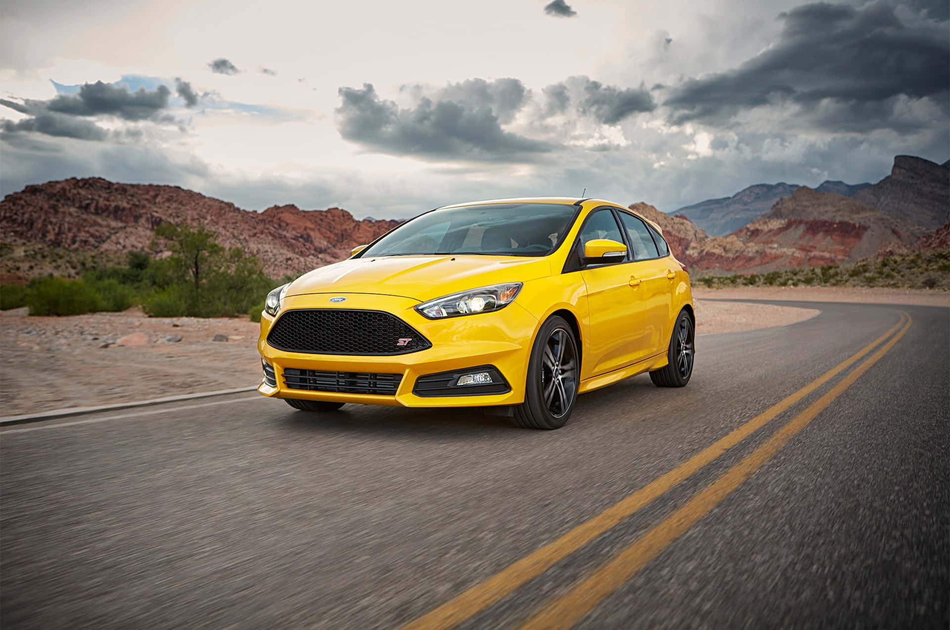 Ford Focus - A Powerhouse of Performance and Style Wallpaper
