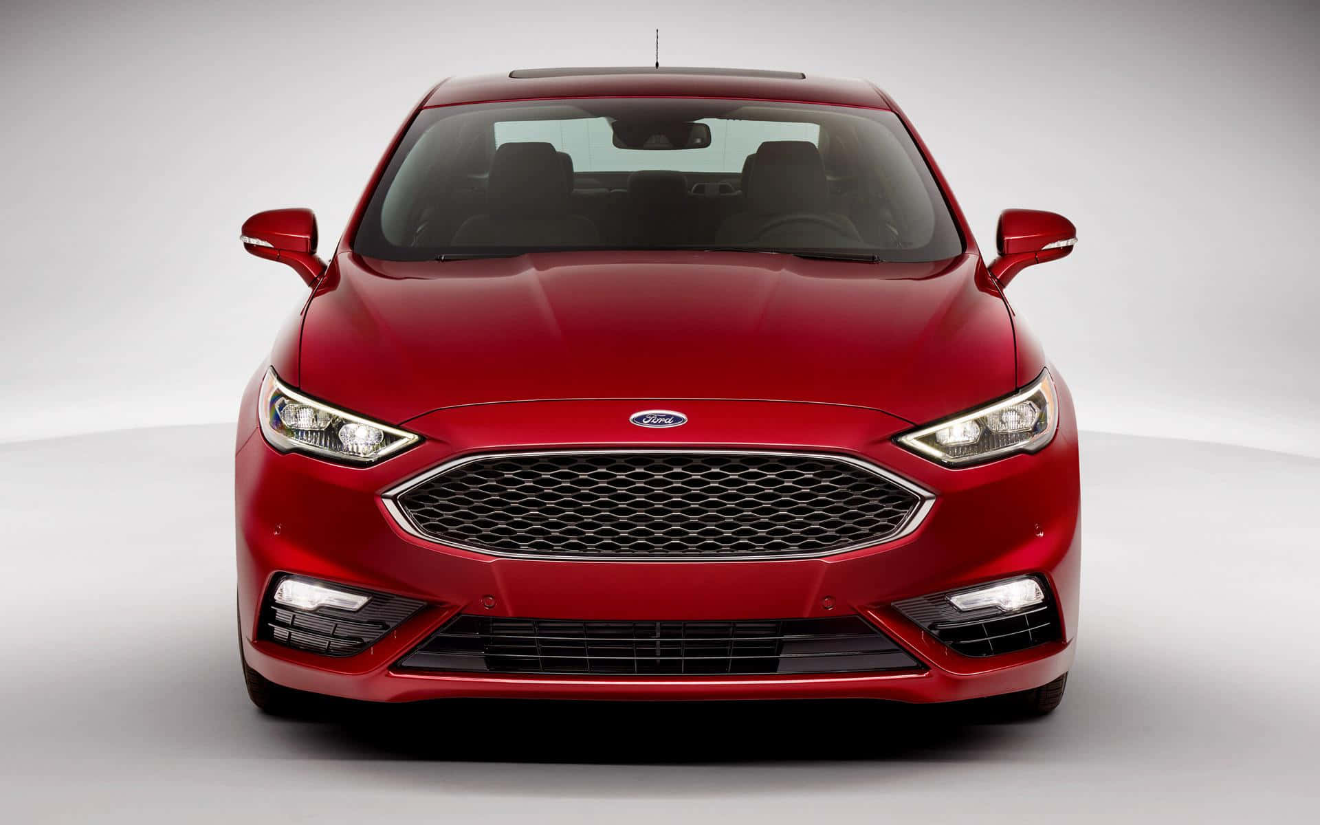 Captivating Ford Fusion in Motion Wallpaper